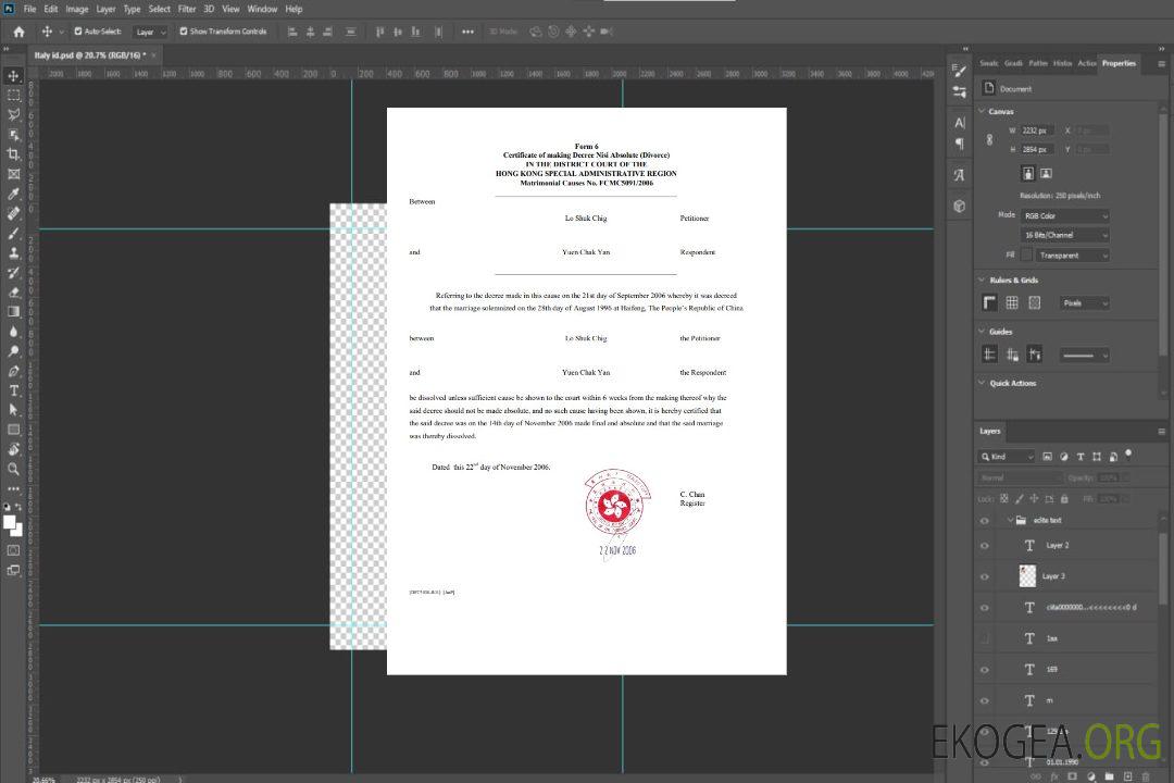 Modèle de certificat de divorce de Hong Kong au format Word et PDF GRATUIT template Modèle de certificat de divorce de Hong Kong au format Word et PDF GRATUIT template
